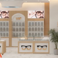 Thiết kế cửa hàng kính mắt anh Đạt ở Nam Định tối ưu công năng